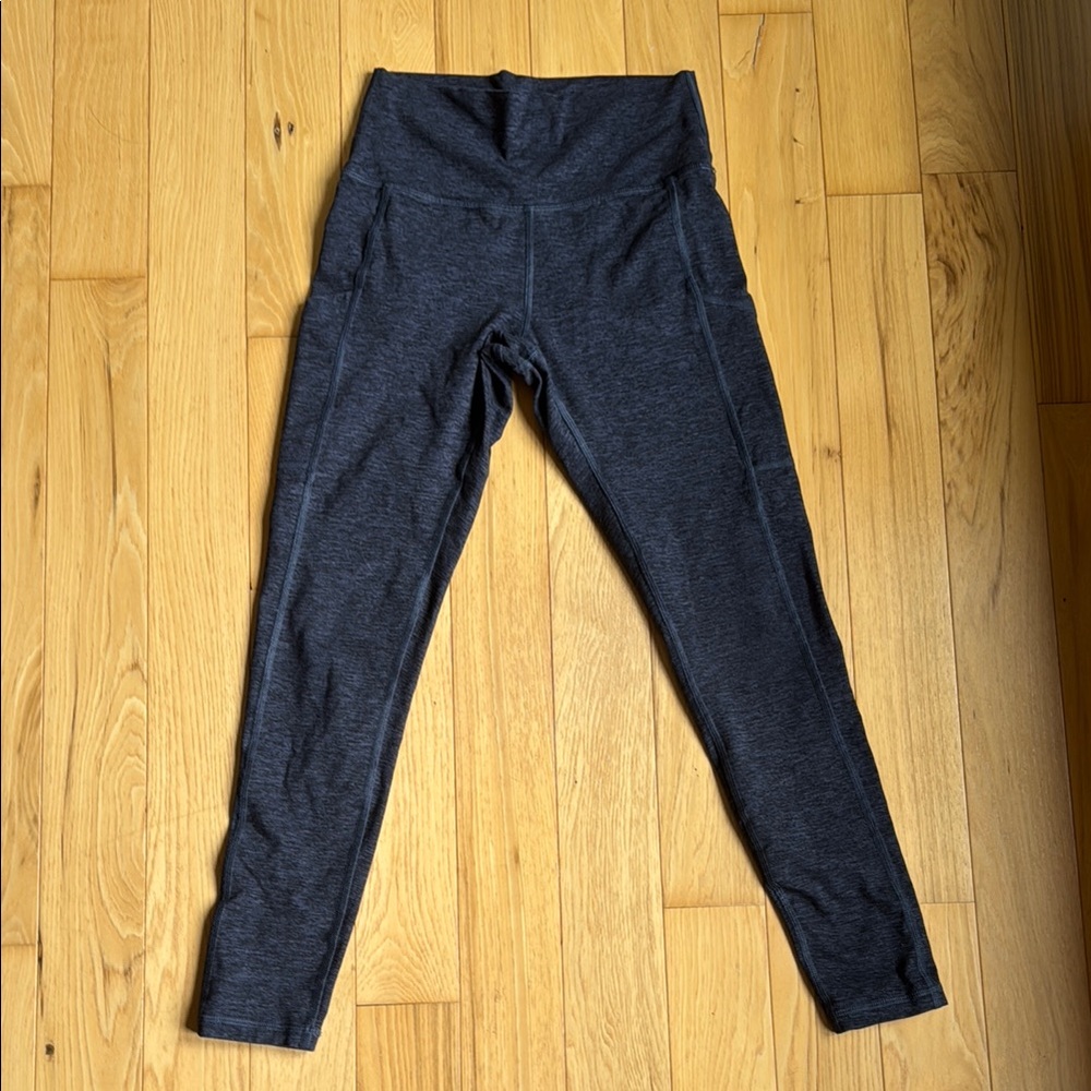 Aerie Gray Leggings High Waist Stretch